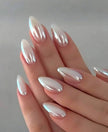 SILVER CHROME NAILS