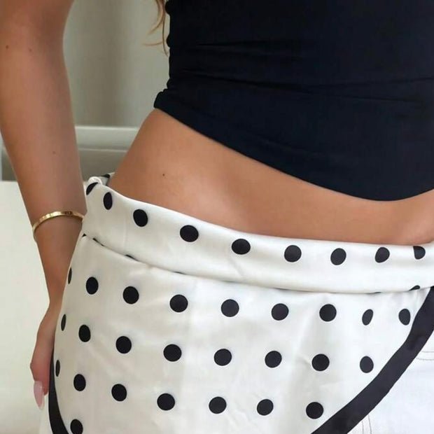 POLKA DOT SCARF