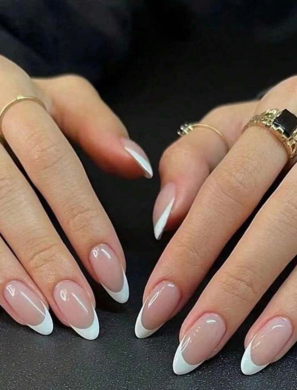 French Tips  PRESS - ON NAILS