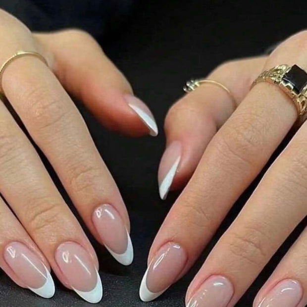 French Tips  PRESS - ON NAILS